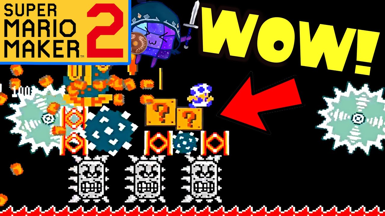 Diese BRÜCKE baut sich selber! Super Mario Maker 2 Expert 17000+ Clears #755