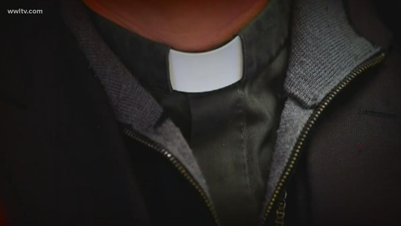 Priest arrested after recorded sex with two women on church altar in Louisiana, police say