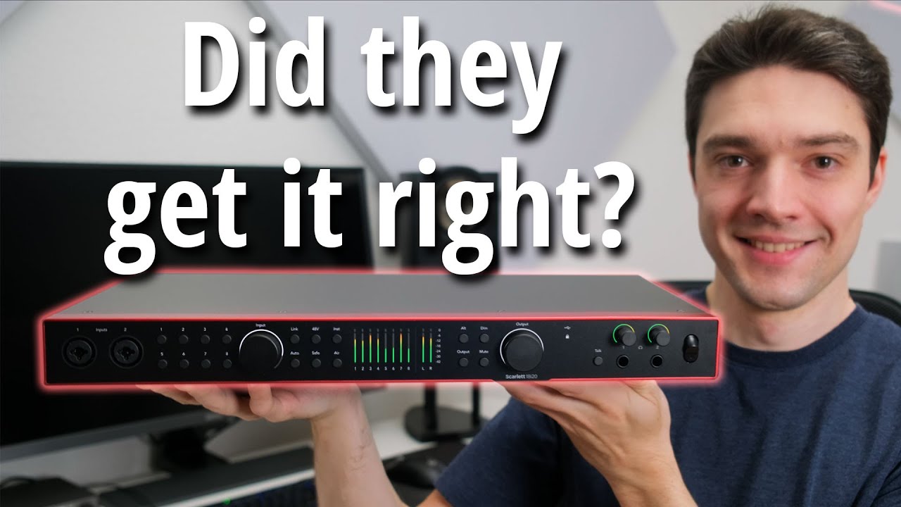 Focusrite Scarlett 18i20 4th Gen &ndash; USB Audio Interface Review (Air Mode, Talkback and more!)