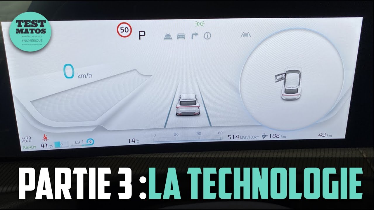 KIA EV6 Partie 3 La technologie