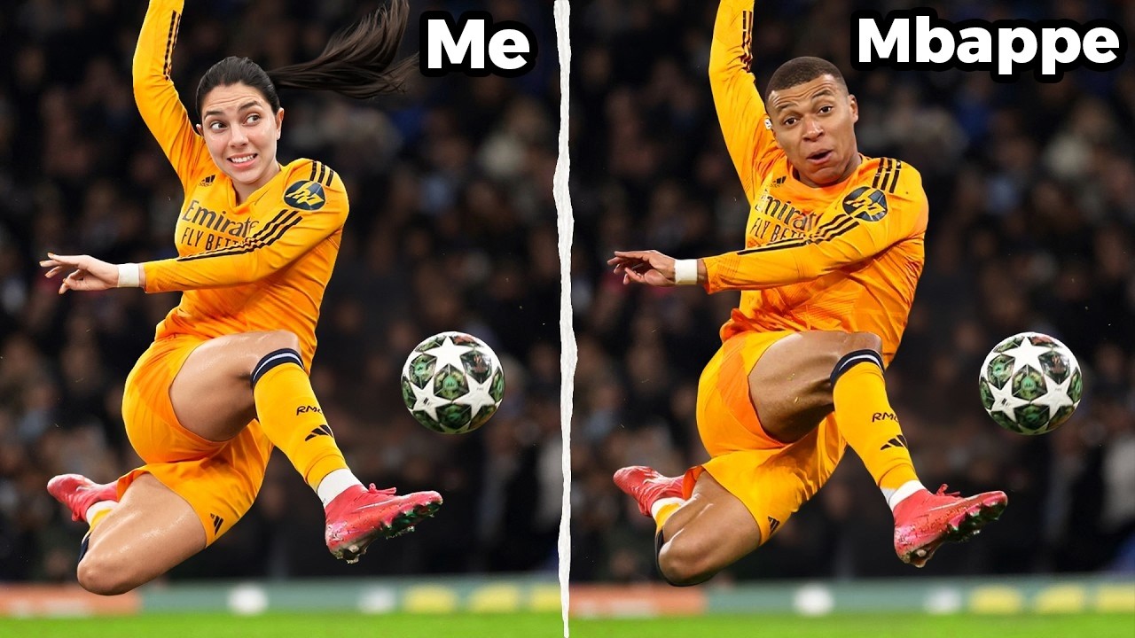 I Recreated Mbappe's Best Goals