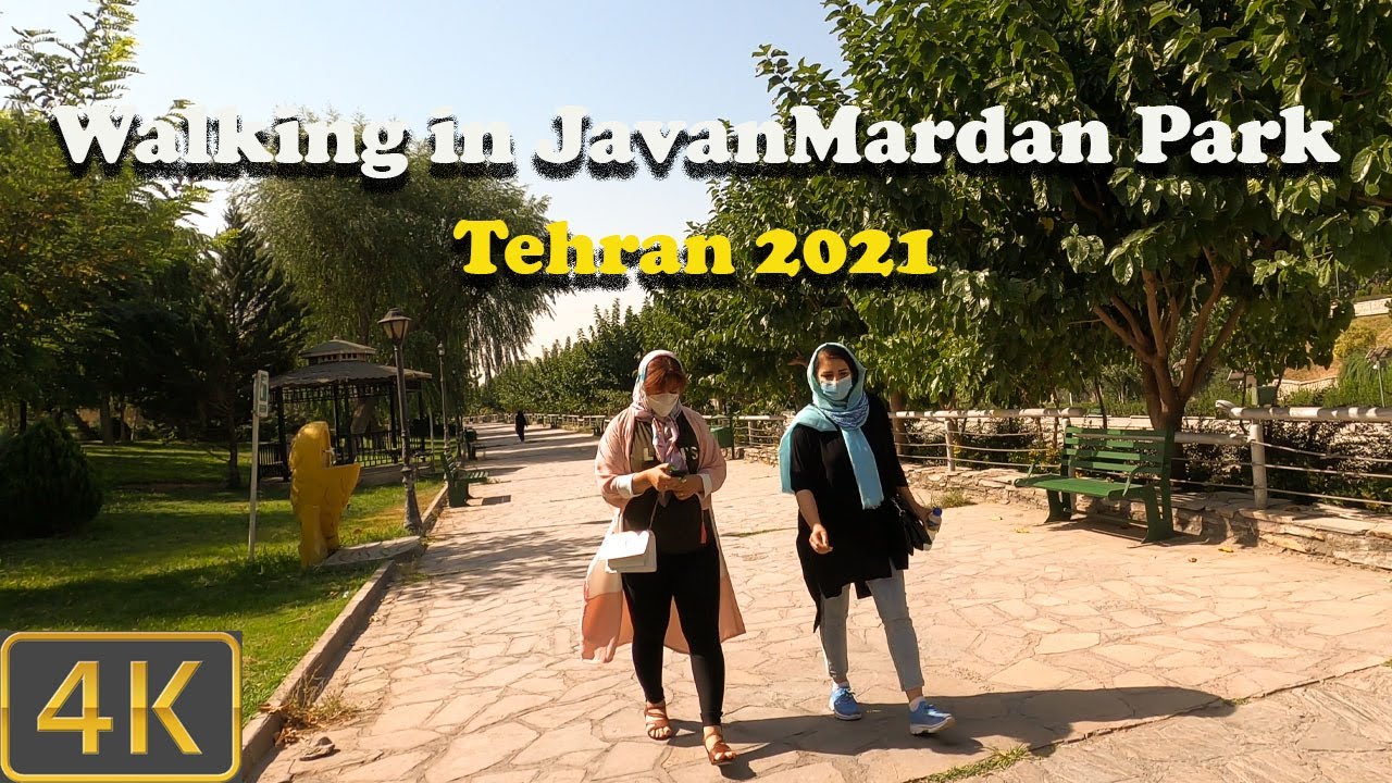 Walking in Javanmardan Park- Tehran 2021- 4K