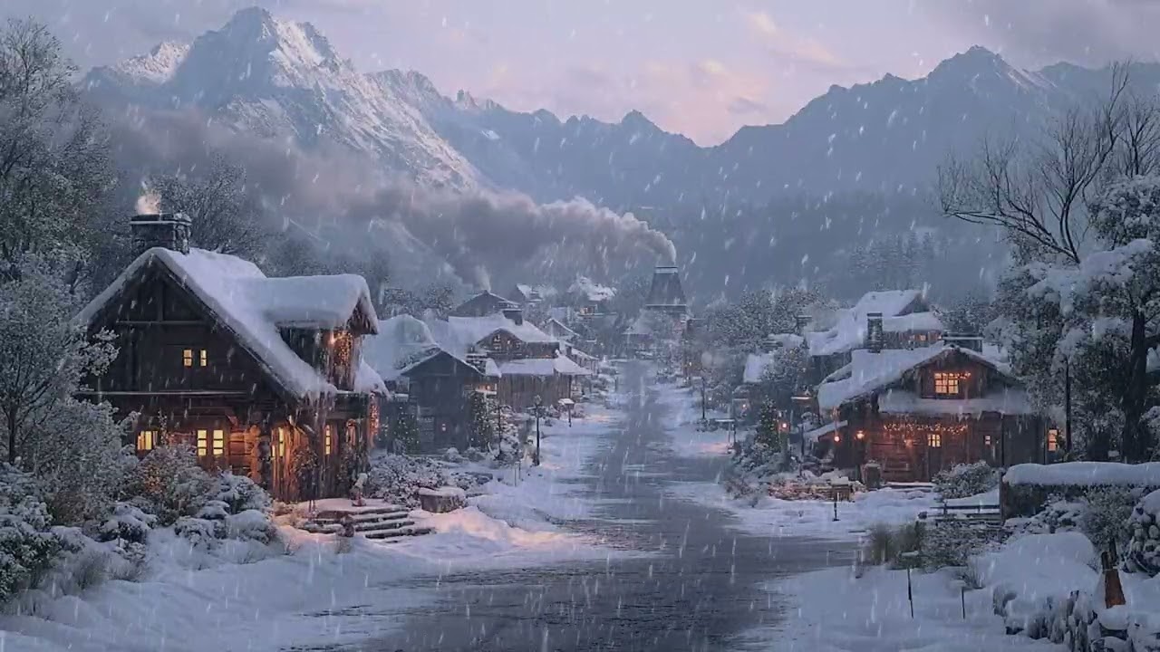 Gentle Snowfall White Noise for Long Hours of Focus and Sleep