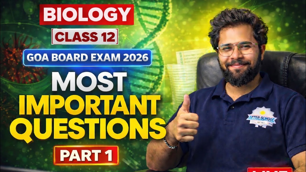 Class 12 Biology - Pedigree Analysis - Goa Board Exam - After School Goa - Konkani