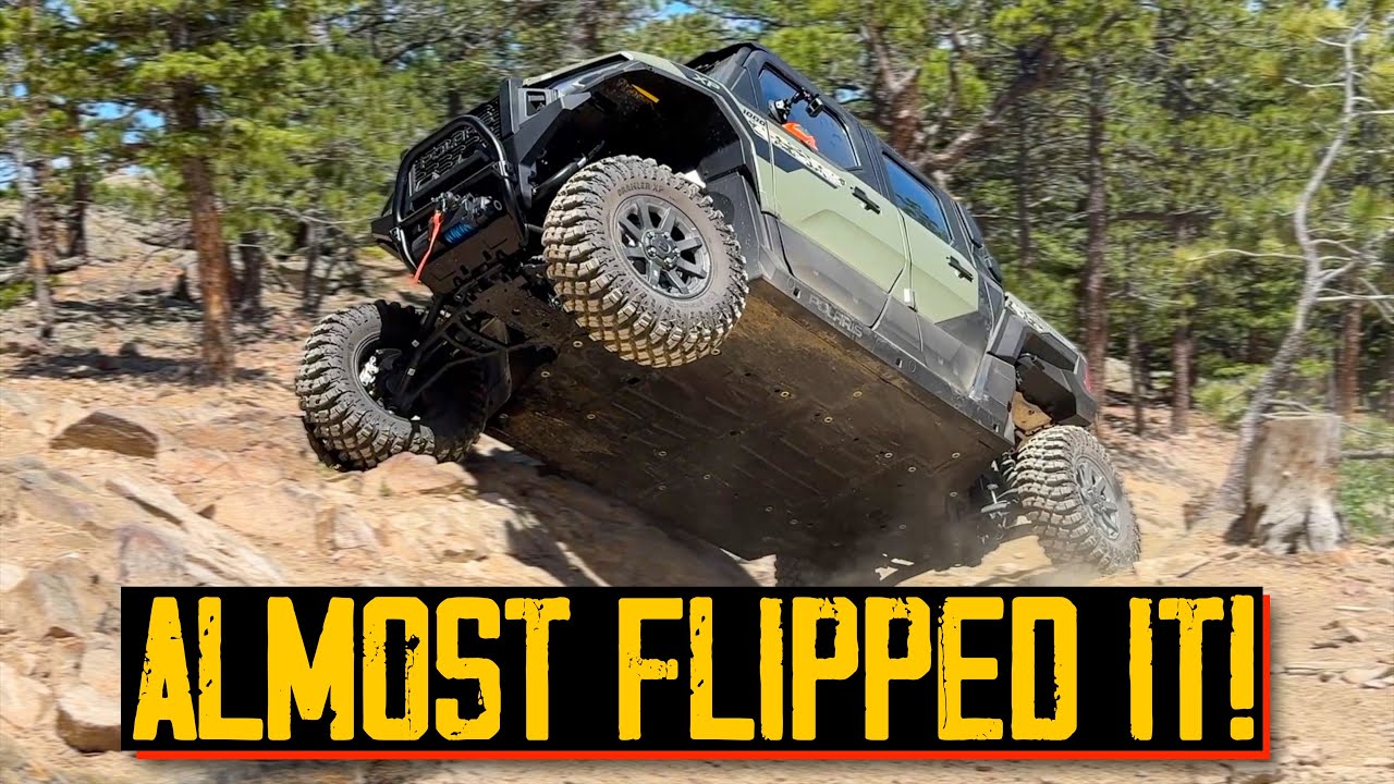 We Took the New Polaris Xpedition XP 5 Northstar Off-Road...And Nearly Flipped It. TWICE!