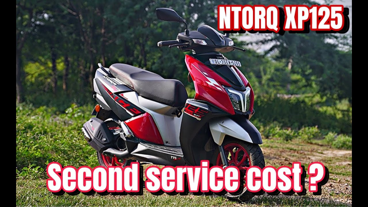 Ntorq xp 125 2024 || Second Service Cost ? || Tvs Ntorq 125 xp Edition