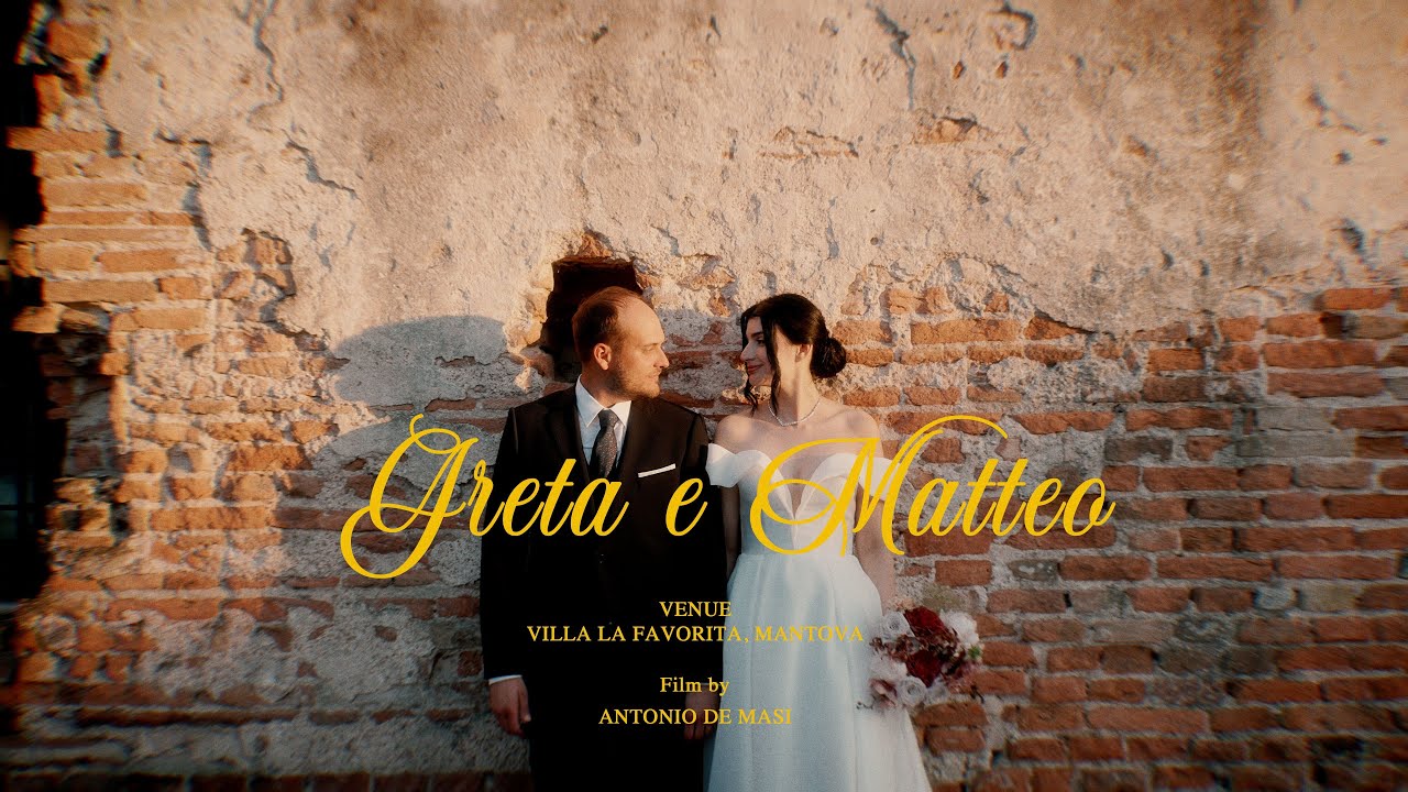 Romance in the Heart of Italy: A Fairytale Wedding at Villa La Favorita Mantua - Film Greta e Matteo