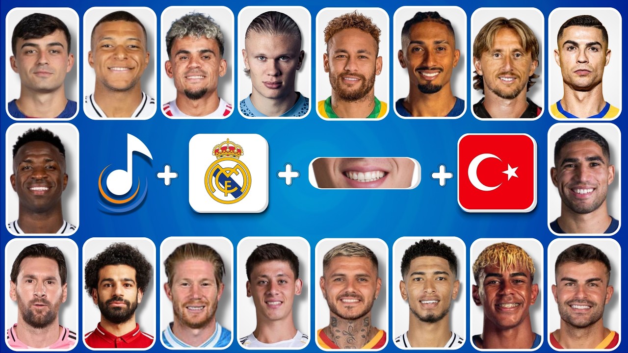 FUTBOLCUYU BUL! 👄 ŞARKI + KULÜP + MİLLİ TAKIM İLE KAÇINI DOĞRU TAHMİN EDEBİLİRSİN? ⚡