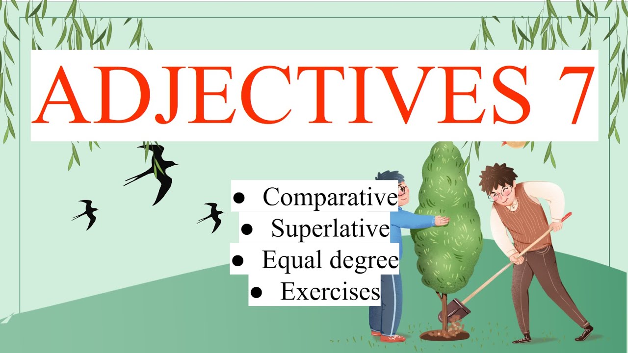 Degrees of adjectives | Learn Albanian Online