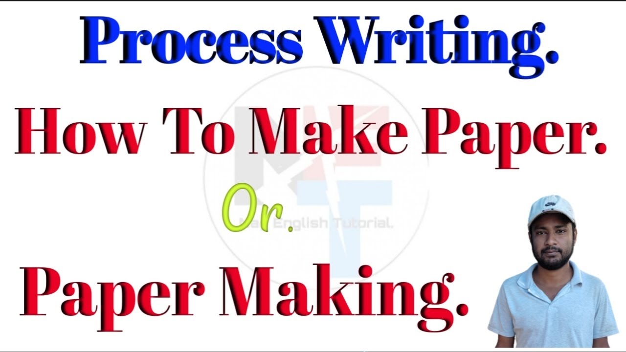 Paper Making. || How To Make Paper. || Process Writing. @NipakNag
