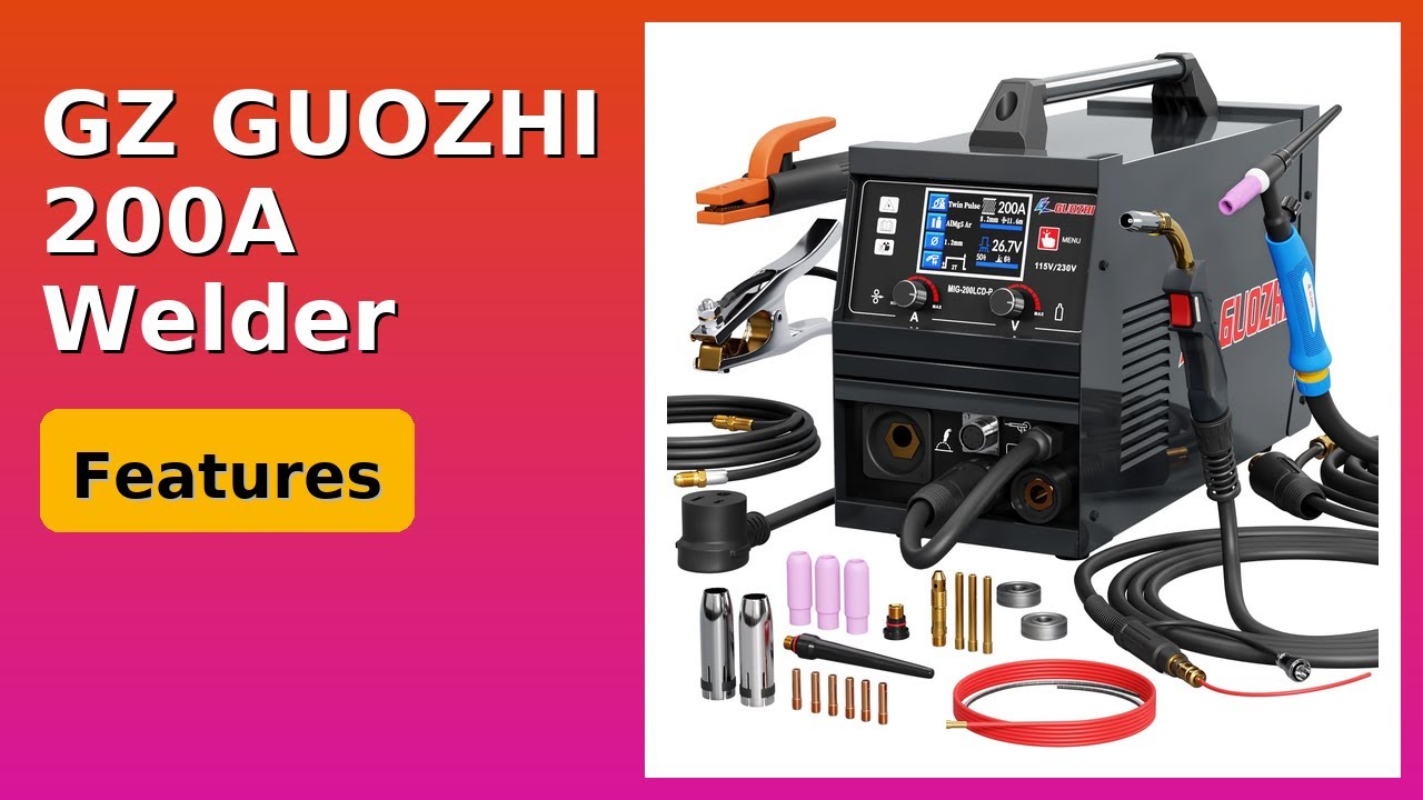 REVIEW (2026): GZ GUOZHI 200A Welder. Features.