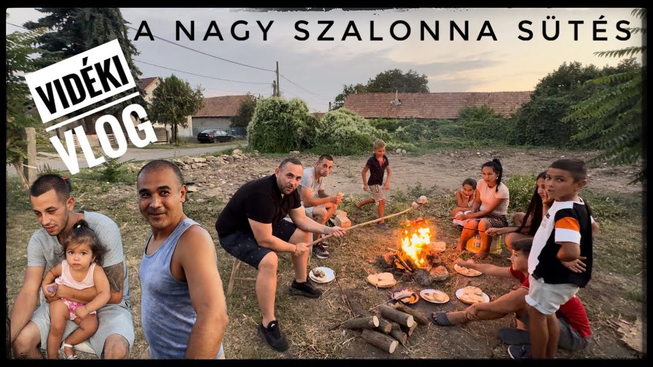 |VIDÉKI|🛖|VLOG|🔥|SZALONNA🥓SÜTÉS|