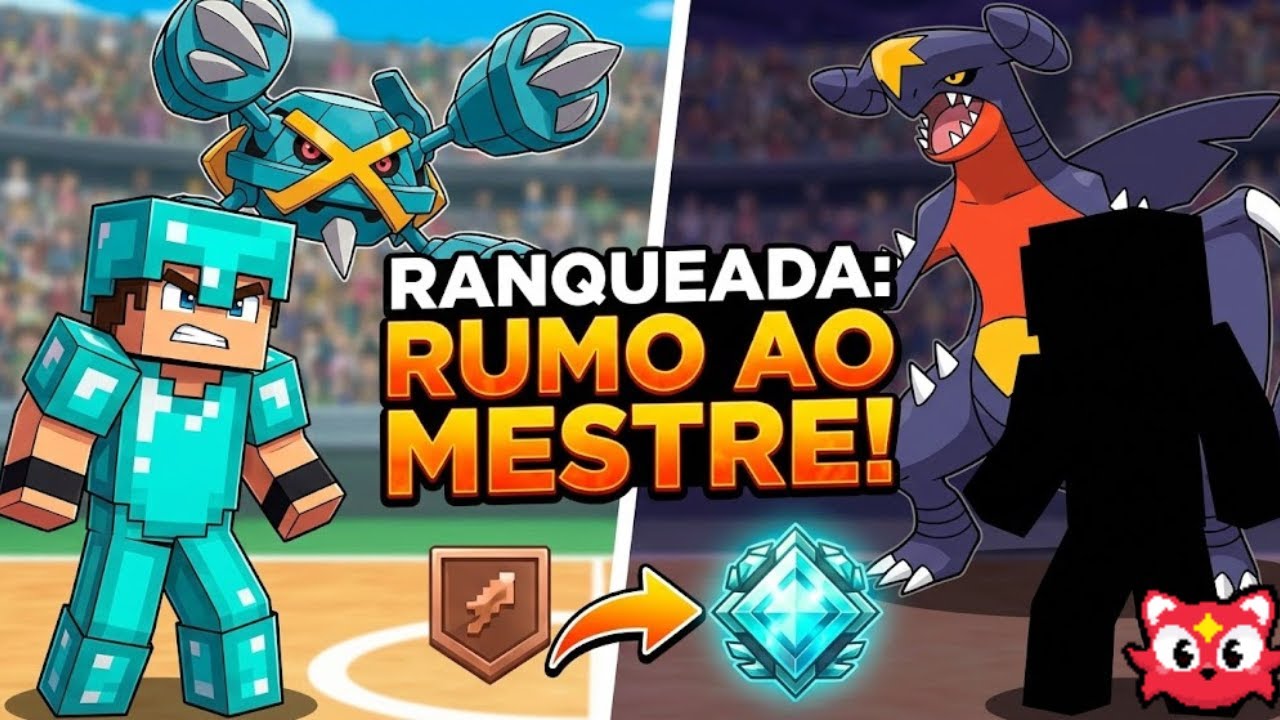 RUMO AO MESTRE! 🏆 SUBINDO DE ELO NA RANQUEADA (Pixelmon Brasil)