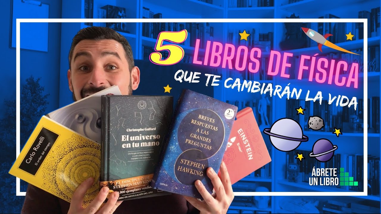 🚀 5 #LIBROS DE #FÍSICA QUE TE CAMBIARÁN LA #VIDA⭐ 😱