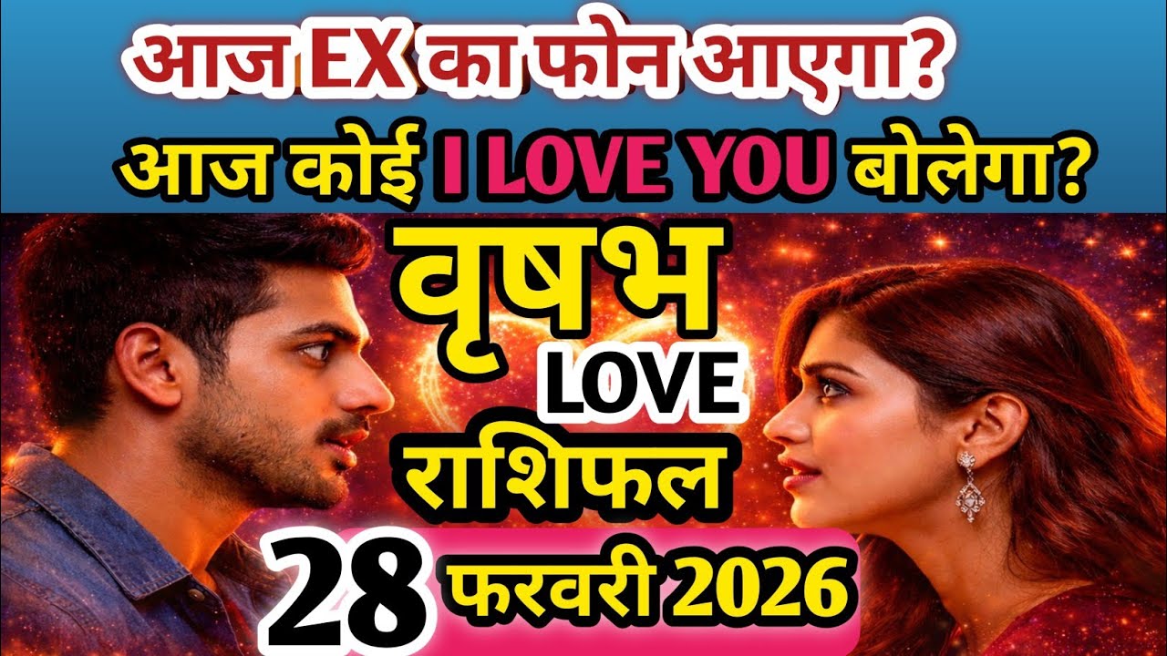28 फरवरी वृषभ राशि लव राशिफल ❤️ | Taurus Love Horoscope Today | आज का Love राशिफल 
