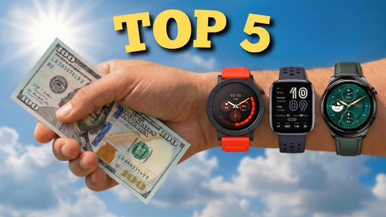 🔥TOP 5 Best Budget Smartwatches UNDER $100 in 2026 | Which One Should You Buy?