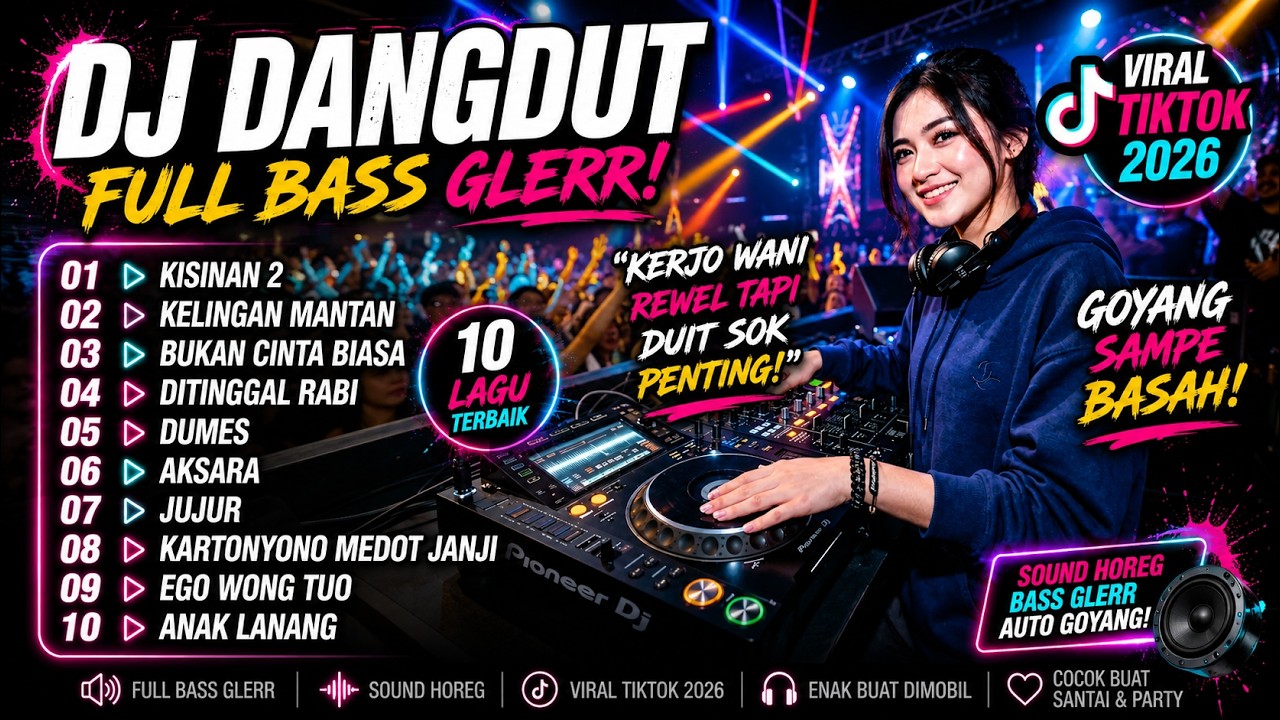 DJ Dangdut Remix Terbaik 2026 🔥 Happy Asmara x Denny Caknan x NDX AKA Full Bass TikTok Viral Nonstop