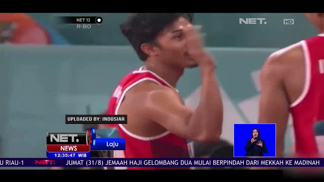 Keren Tim Estafet Putra Indonesia Berhasil Raih Medali-NET12