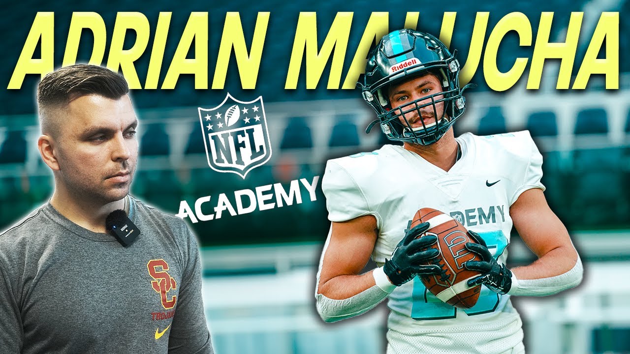 Z Prahy do NFL ACADEMY ? Trénink a rozhovor s Adrianem Maluchou
