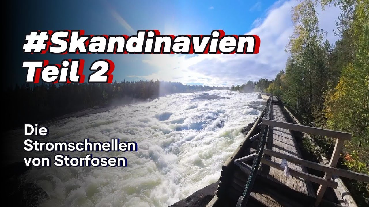 #skandinavien Tour 2025 Teil 2 Die Stromschnellen von Storfosen
