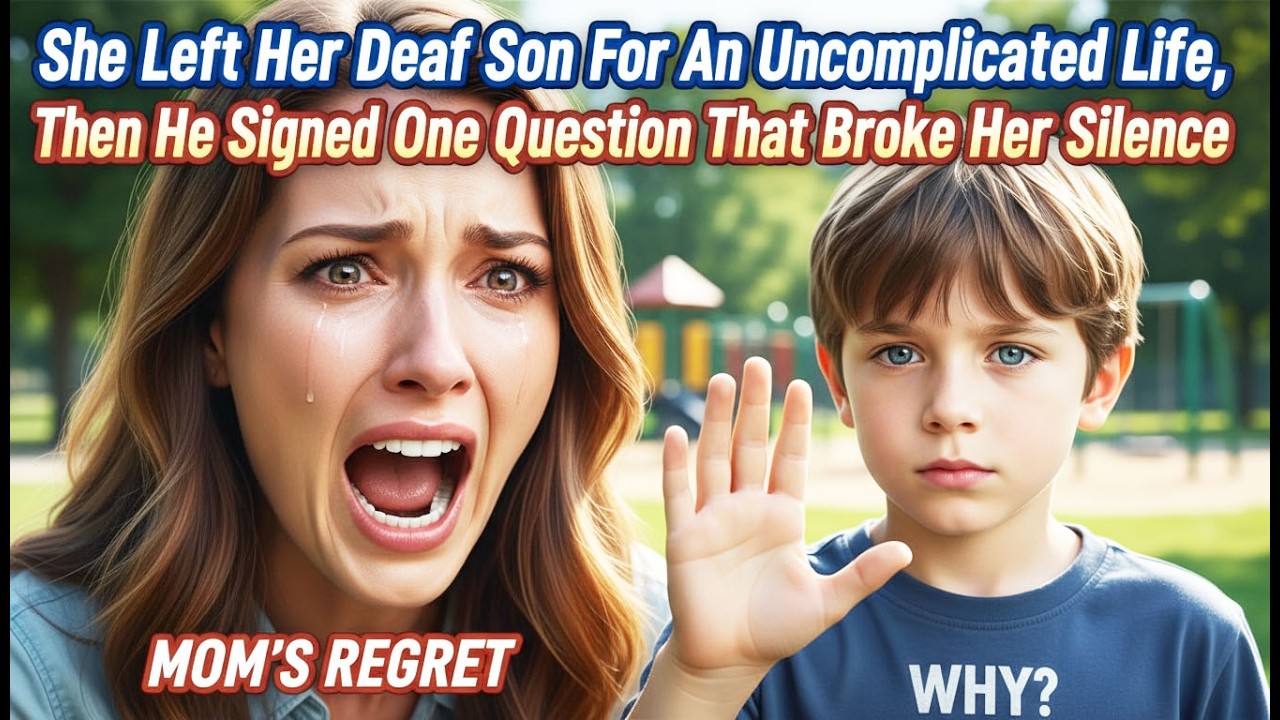 She Left Her Deaf Son For An Uncomplicated Life, Then He Signed One Question That Broke Her Silence