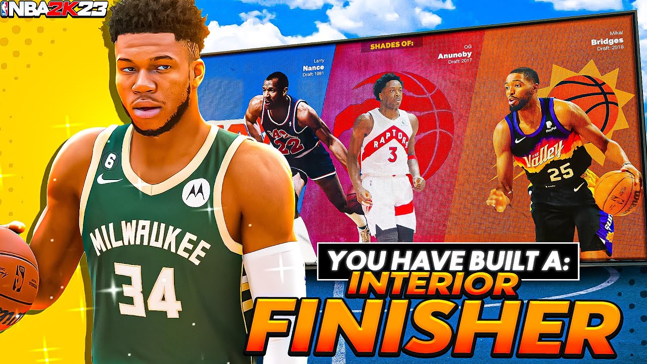 BEST 6'10 INTERIOR FINISHER BUILD ON NBA 2K23 OLD & NEW GEN!