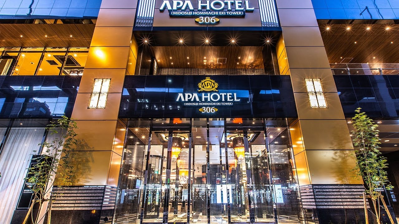 Osaka Japan  hotel  . APA Hotel and Resort Midosuji Hommachi Ekimae Tower