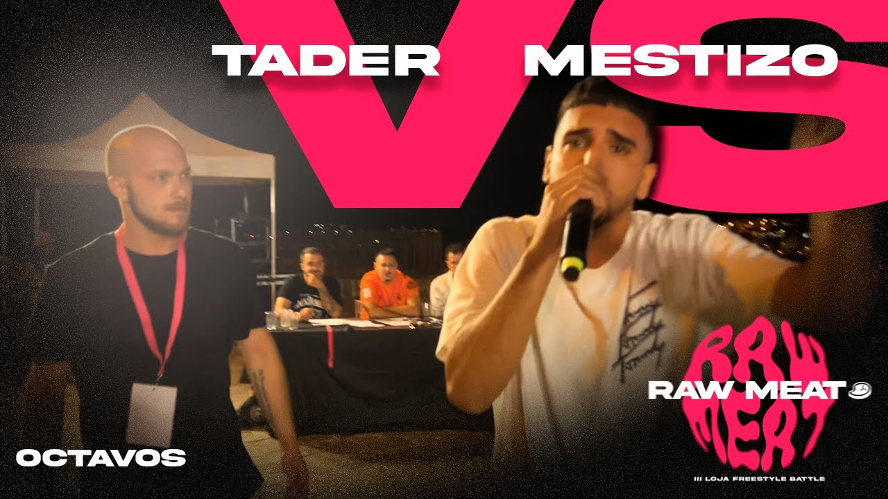 (BATALL&Oacute;N A FREE ❤&zwj;🔥) TADER vs MESTIZO [OCTAVOS] | RAW MEAT NACIONAL  2024