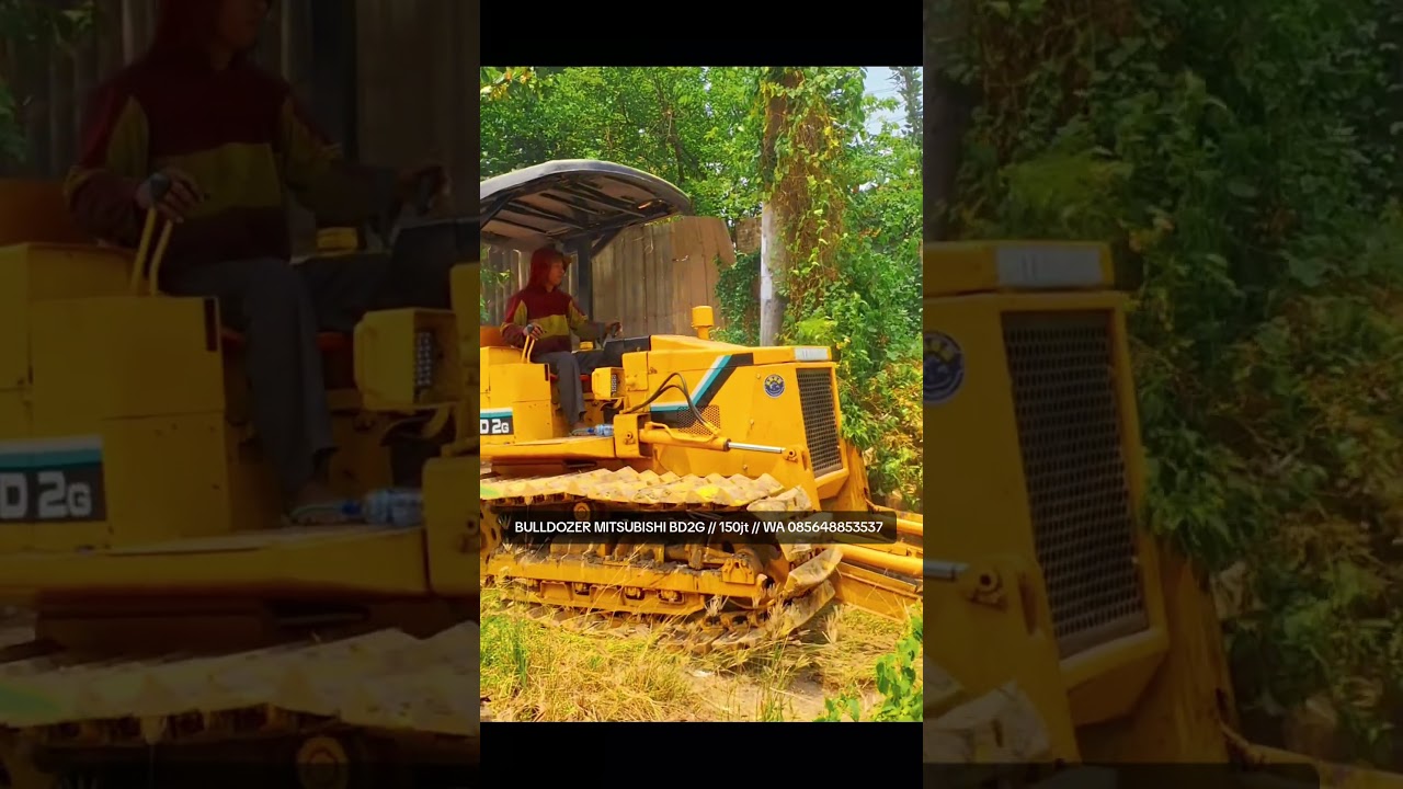BULLDOZER MITSUBISHI BD2G // 150JT // WA 085648853537 #dozer #alatberatbekas