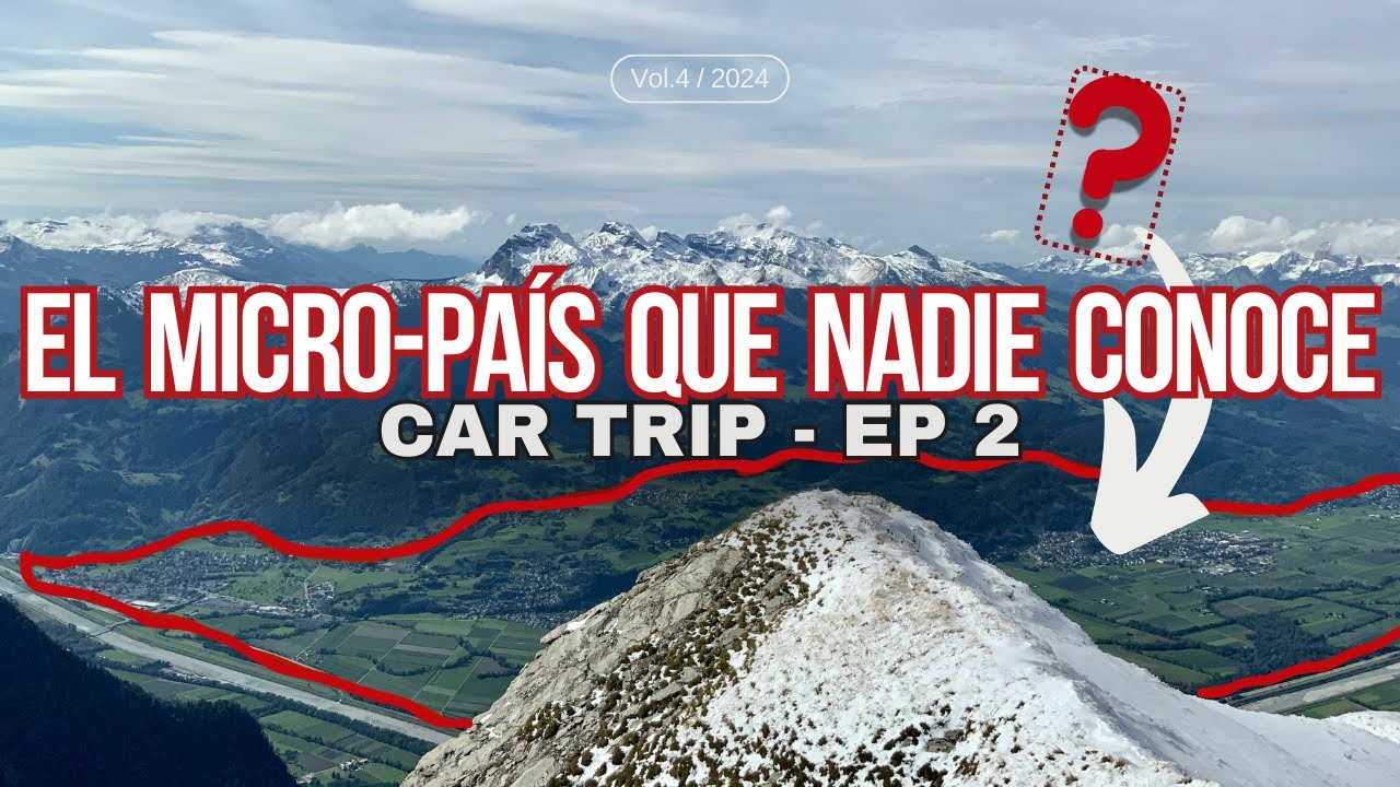 Este el MICRO-PAÍS que casi NADIE CONOCE 🇱🇮 | Car Trip EP 2