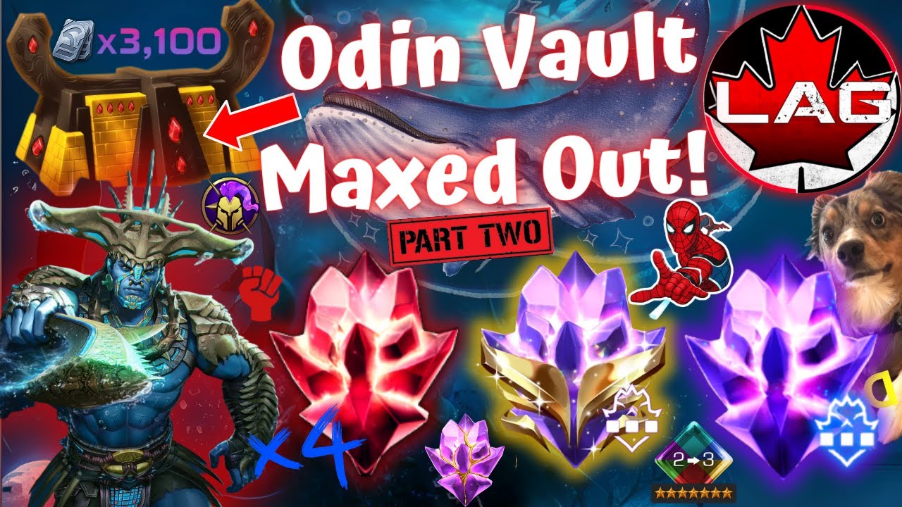 PART 2! Cyber Whaling Massive 7-Star Crystal Opening! Class/Nexus/Saga & More! Attuma Hunt! - MCOC