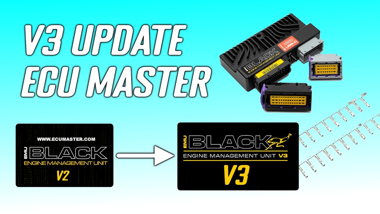 ECU Master EMU Black: Update to V3 software Tutorial