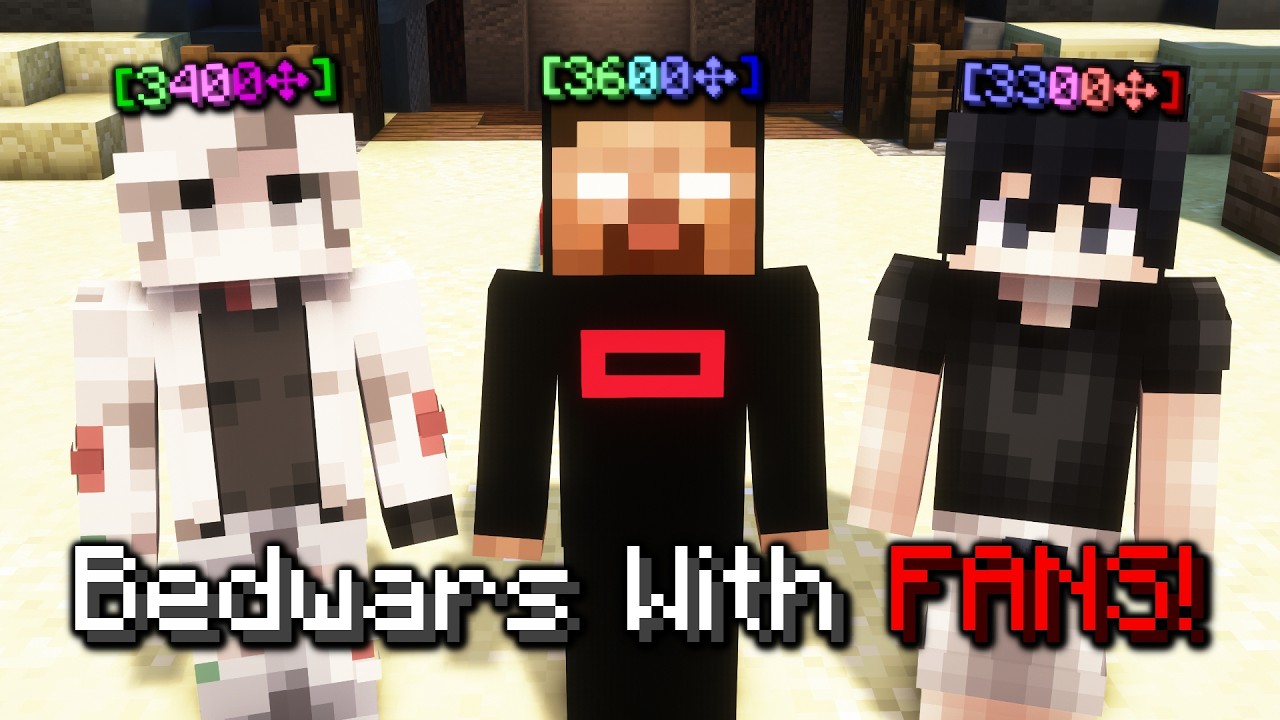 Grinding Bedwars With My Fans!