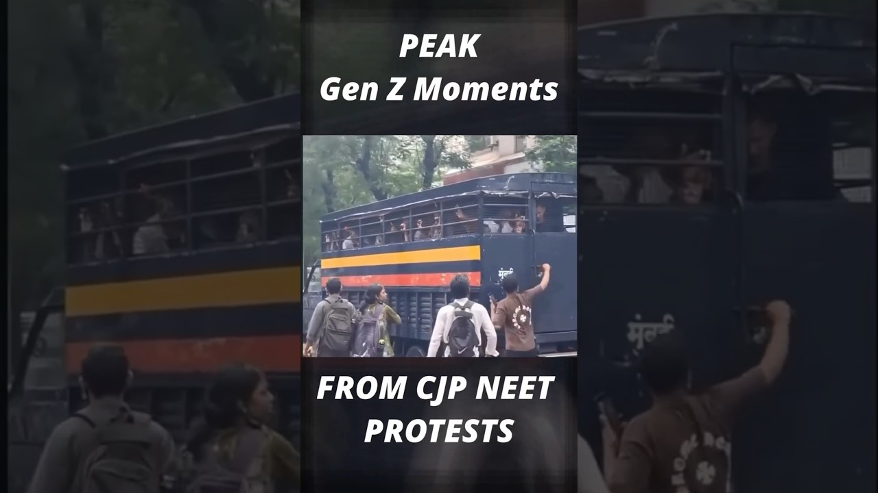 💀 PEAK Gen-Z Moments at the NEET Protests! Crazy Moments