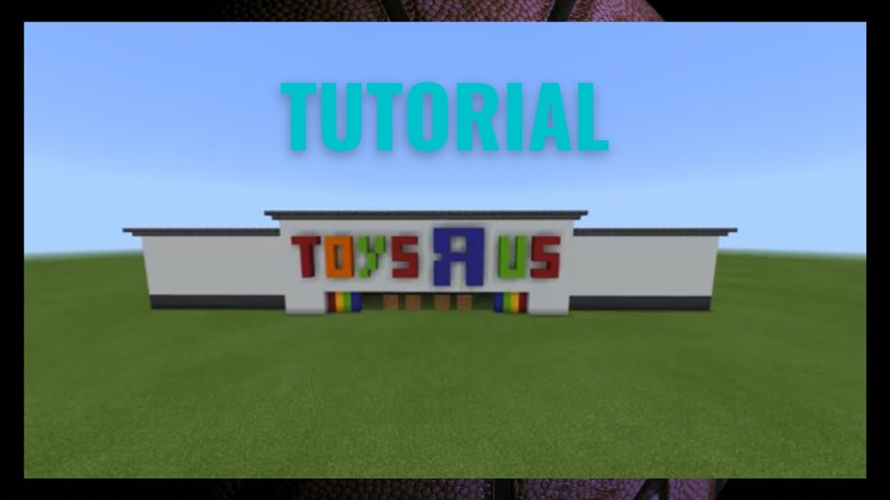 Minecraft Tutorial: How To Make Toys R Us!