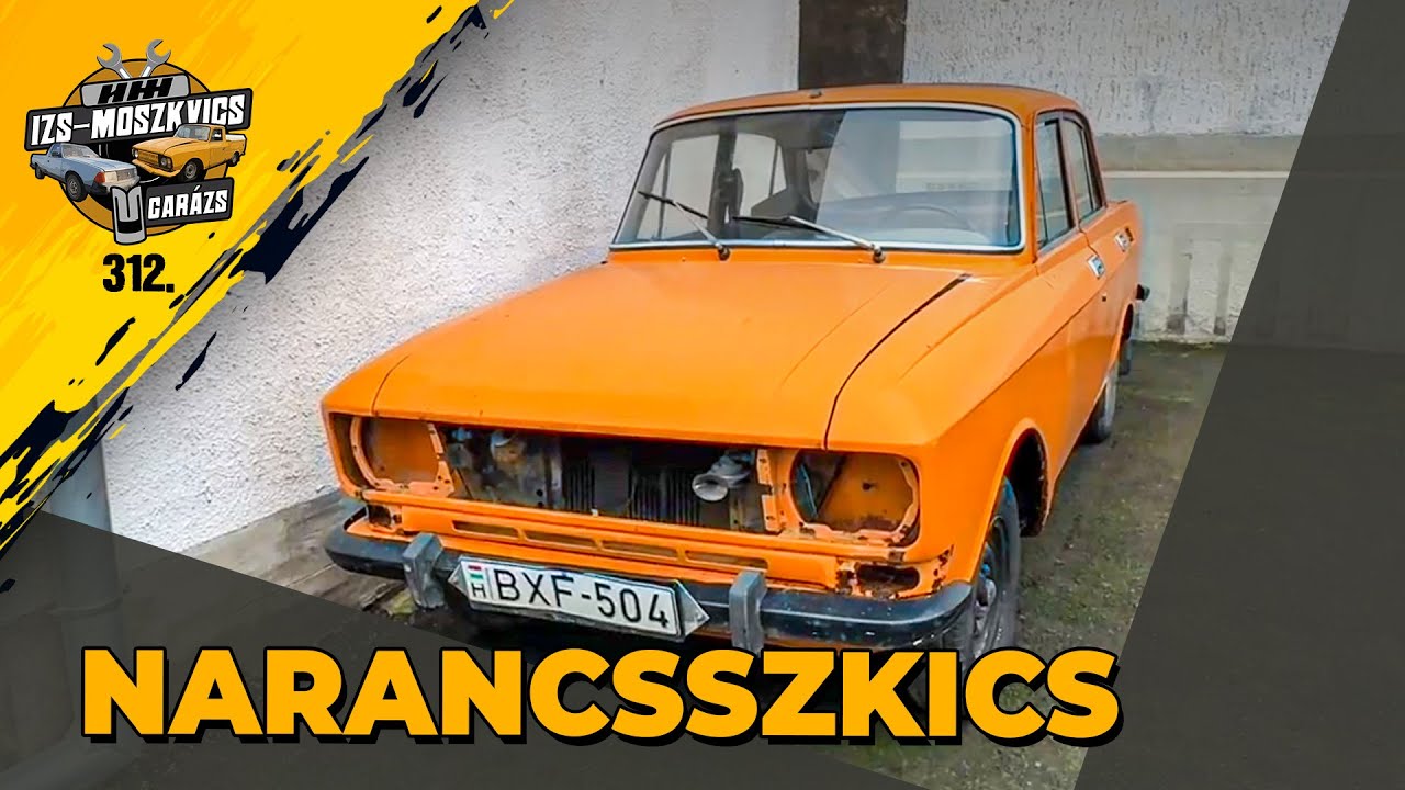Garázs videó 312. - megújul a korai Moszkvics 2140