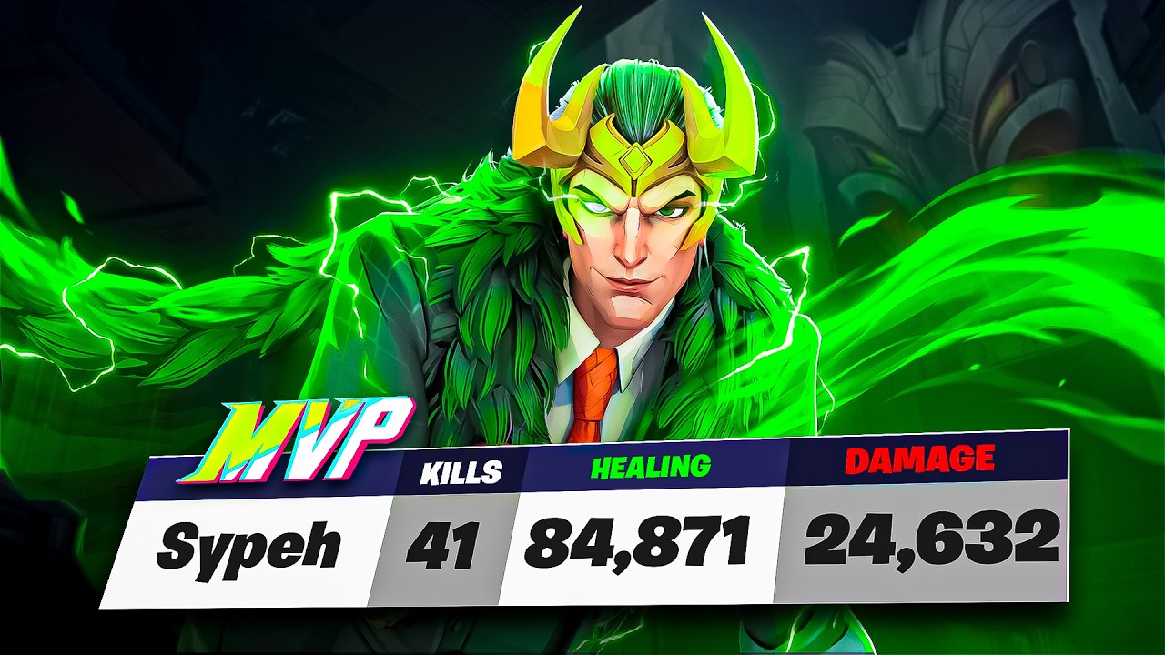 This is HOW you BOSS the lobby with LOKI (41 KILL + 24K DMG & 84K HEALING)