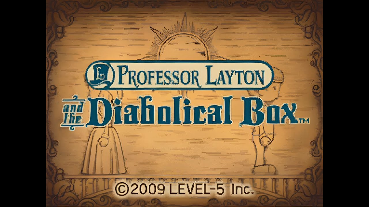 Nintendo DS Longplay [173] Professor Layton and the Diabolical Box (US)