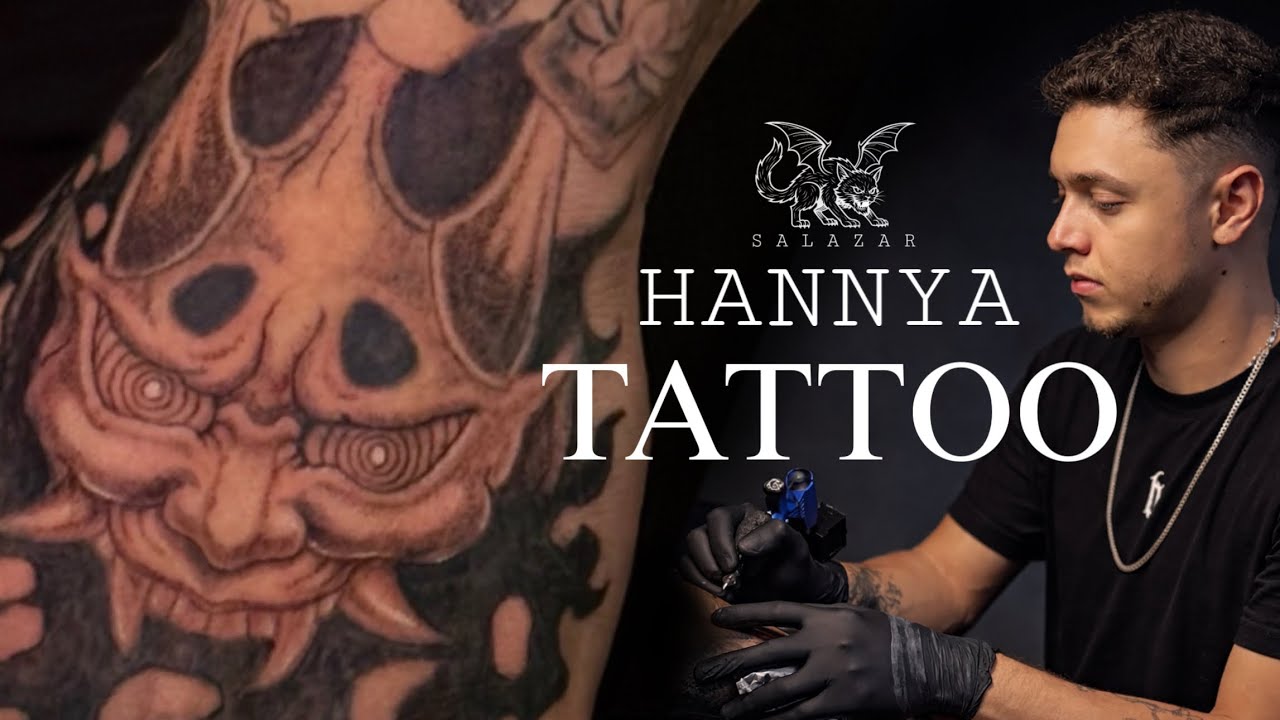 Processo de Tattoo na Mão- Hannya - Astolfo Salazar