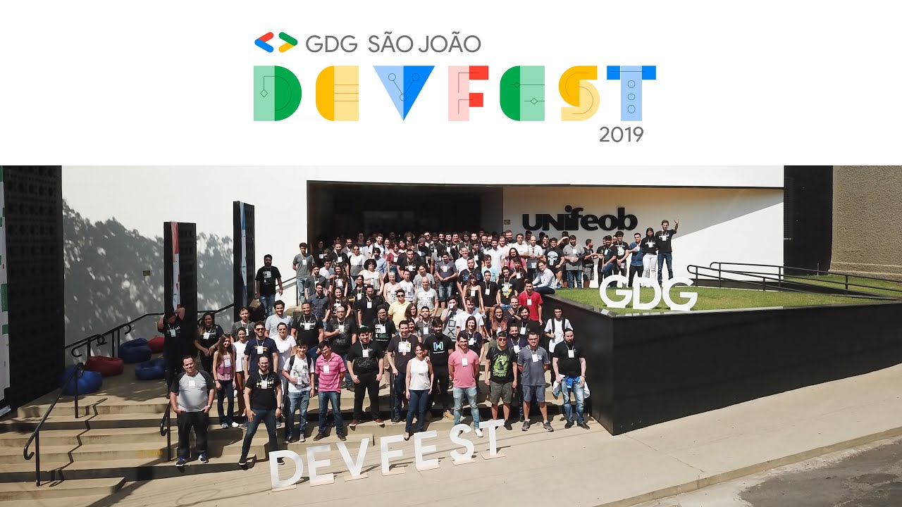 VÍDEO PARA EVENTO DO GOOGLE DEVFEST SÃO JOÃO 2019