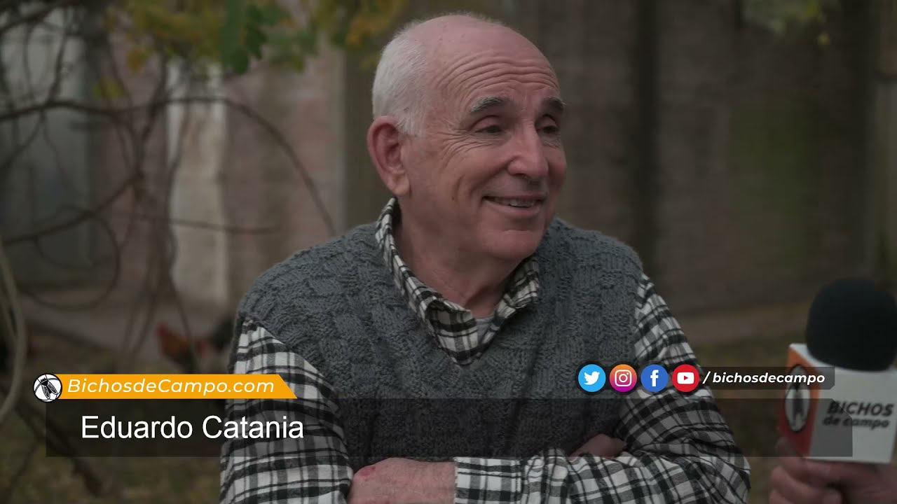 Eduardo Catania, piscicultor de San Vicente