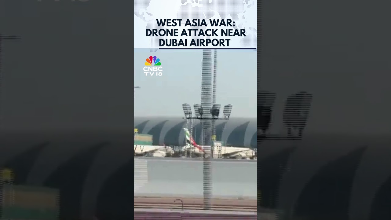 Drone Attack Near Dubai Airport Sparks Fire, Flights Suspended | West Asia War | Iran Drone | N18G