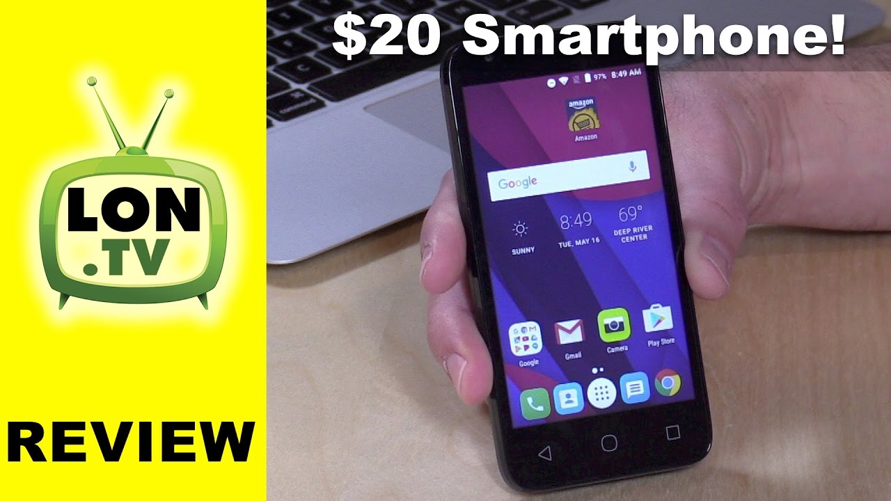 A $20 Fully Functional Smartphone? Walmart Family Mobile Alcatel PIXI 4 Review