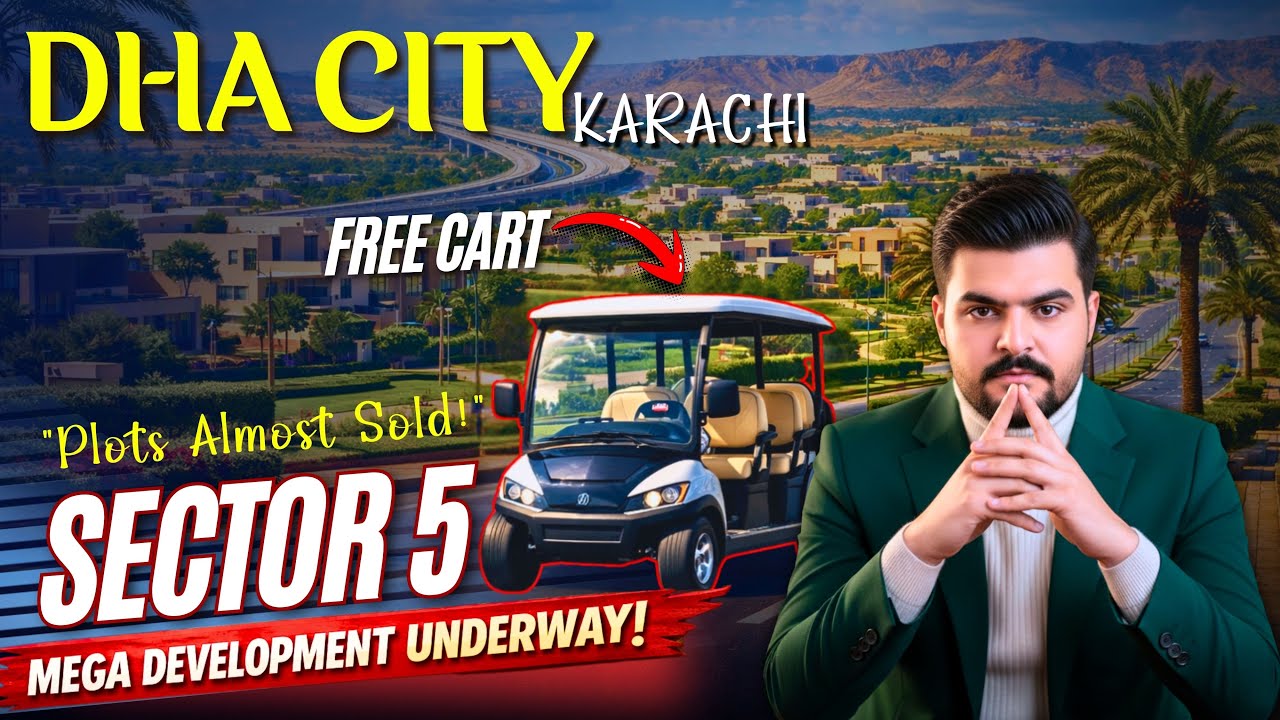 DHA City Karachi Sector 5 is a GOLDEN Opportunity | Malir Expressway | Limited Plots | 2026 Update