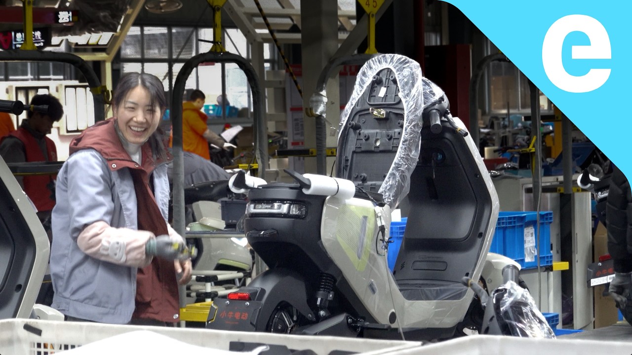 I Went To China To See Inside NIU's Electric Moped Factory