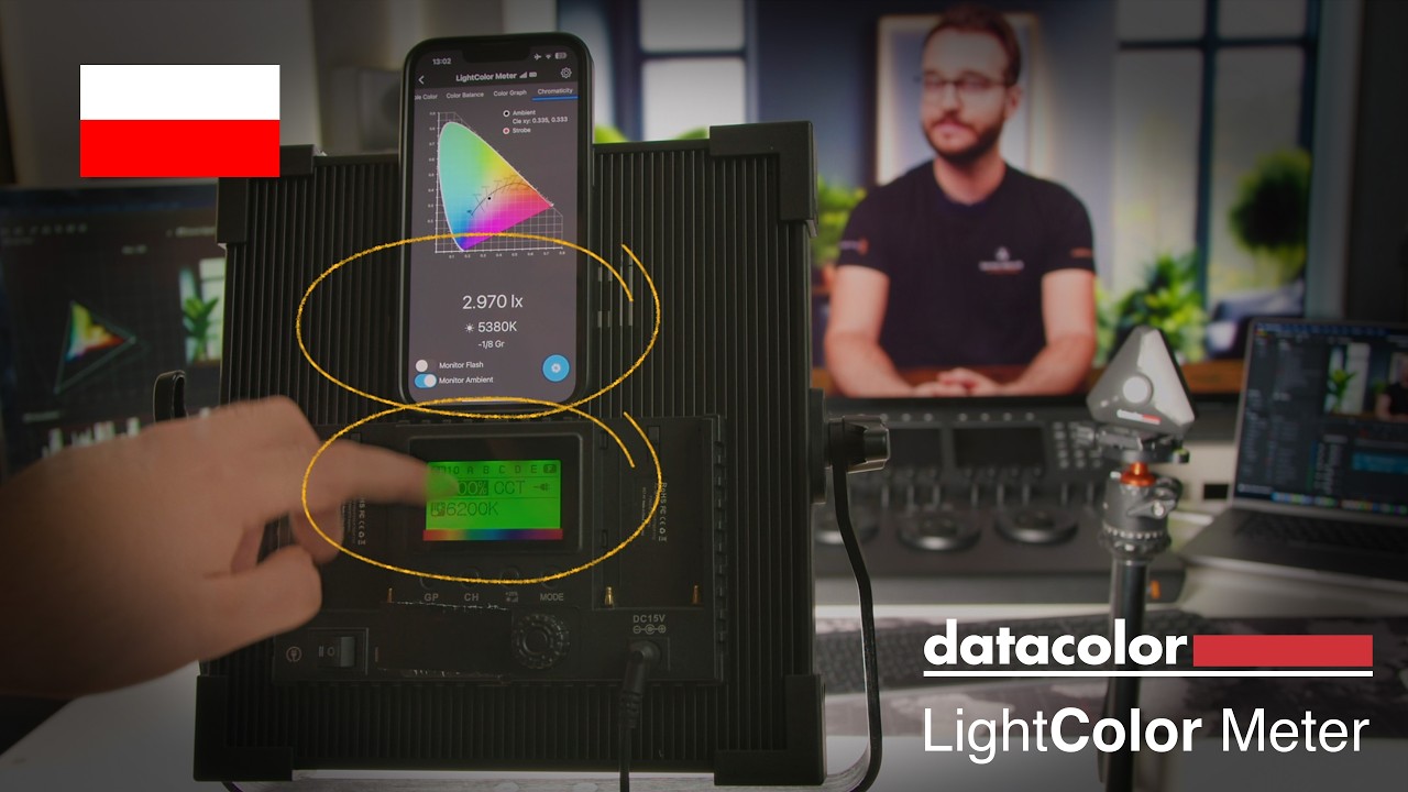 Precyzyjny pomiar światła i koloru z Datacolor LightColor Meter