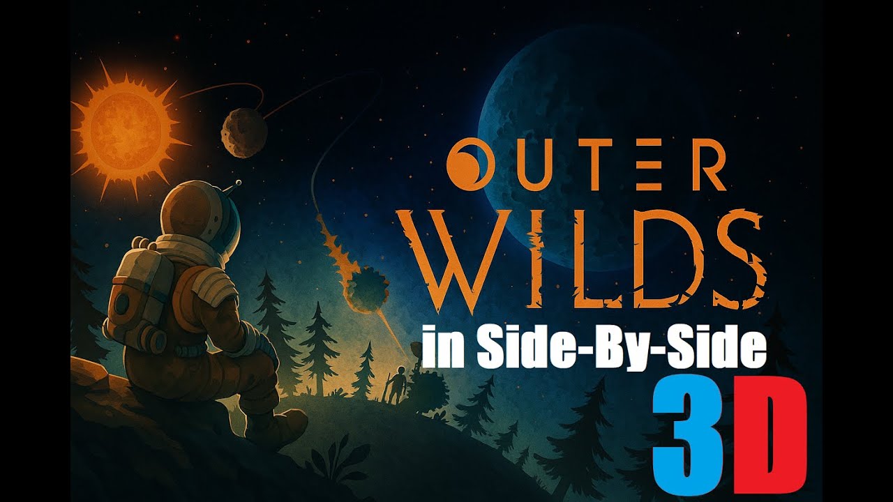Outer Wilds in 3D  SBS -  Side-By-Side