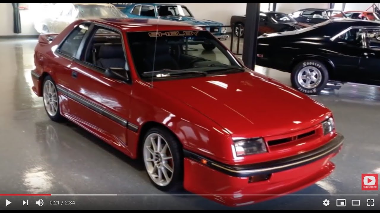 1989 Dodge Shelby CSX VNT #377