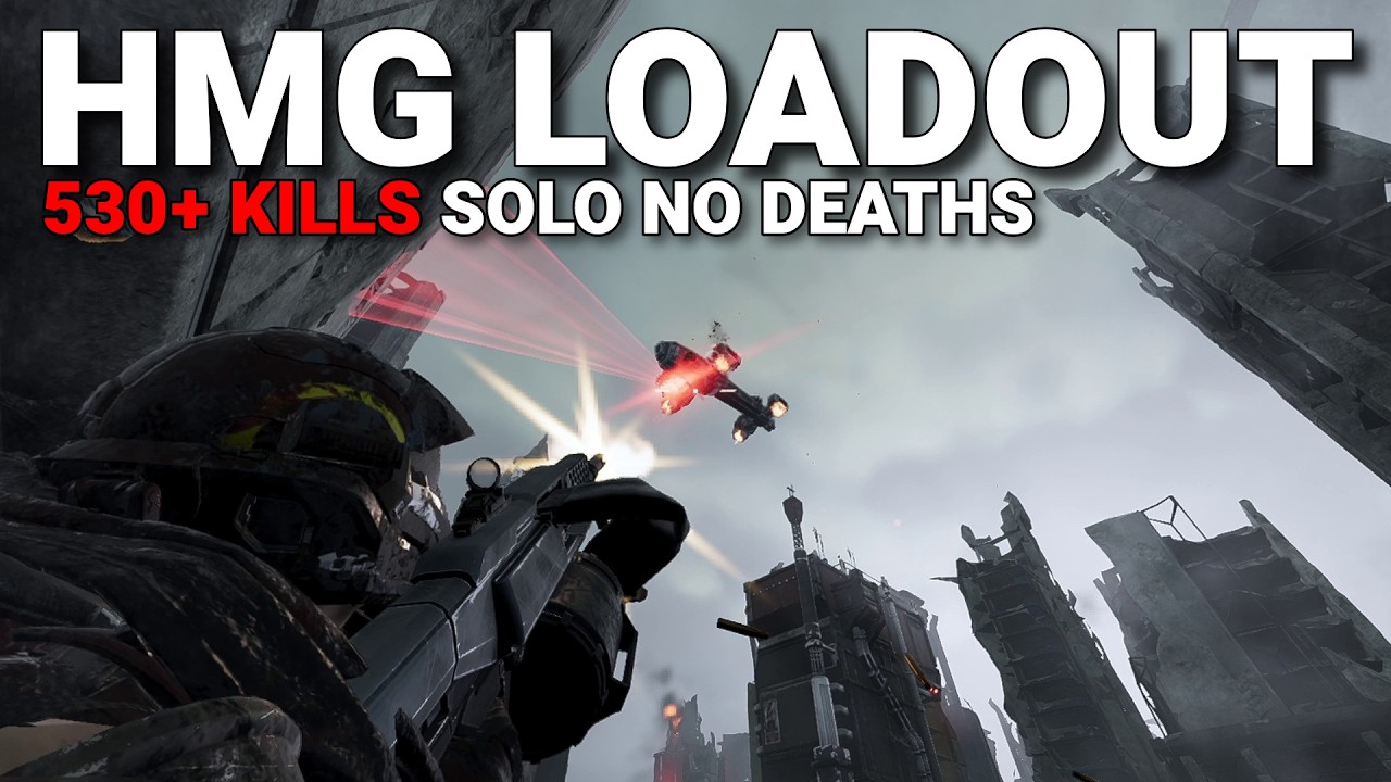 This HMG Loadout Shreds Automatons | Helldivers 2 - Solo, Max Difficulty, No Deaths, All Clear