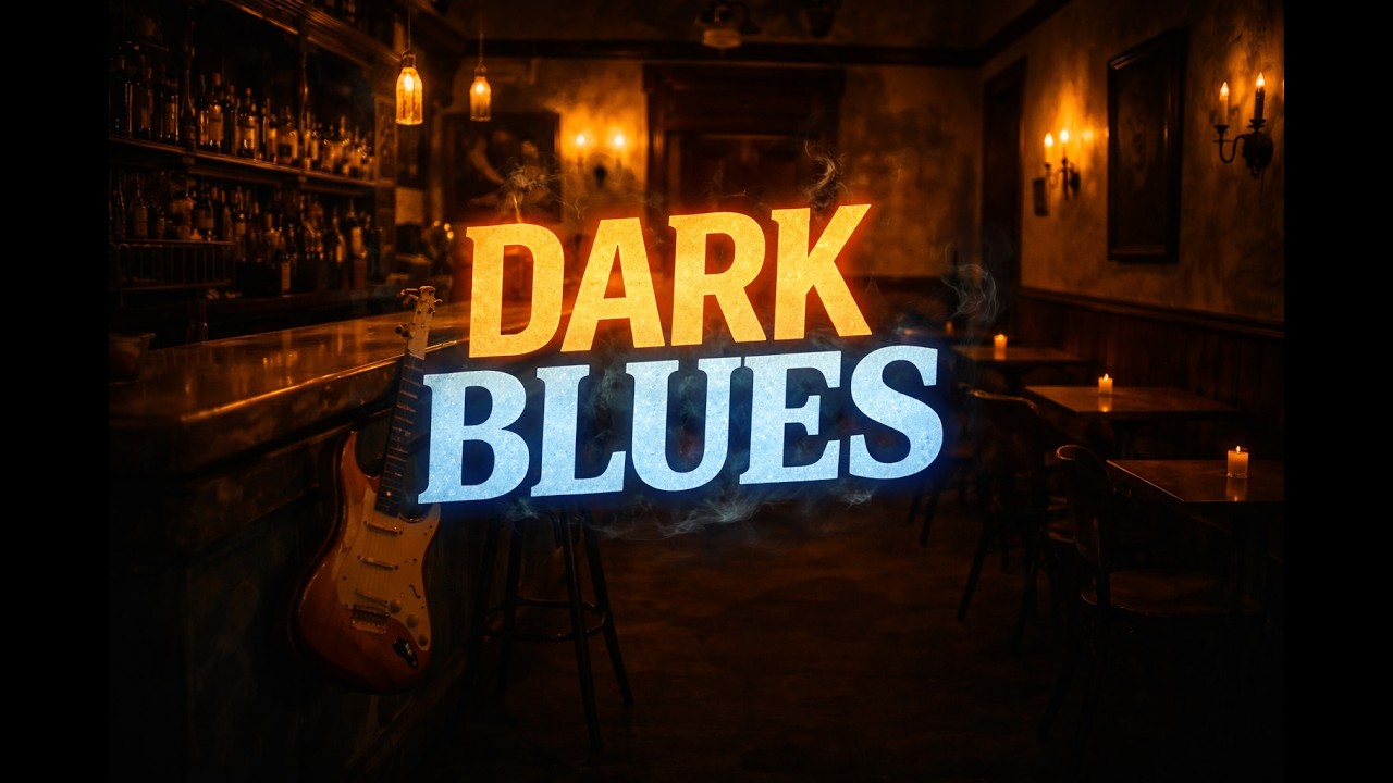 Minimal Dark Blues Radio | Deep & Calm Blues Instrumental | Vol.6